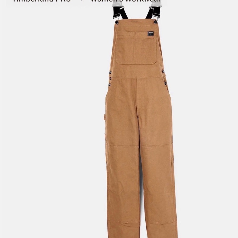 Timberland Pro Gritman Women's Insulated Bib Overalls Size L - Regular Length
